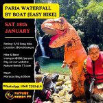 Sat 18th Jan: Paria Waterfall By Boat