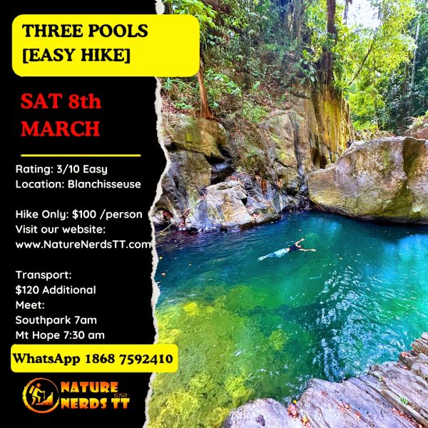 THREE POOLS EASY HIKE 8TH MARCH