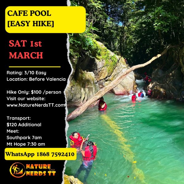 CAFE POOLS EASY HIKE, 1ST MARCH