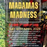 MADAMAS MADNESS HIKE COMPETITION - Sat 18th April 2026.
